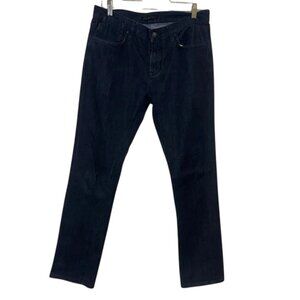 John Varvatos straight bold straight leg jeans indigo women's size 31